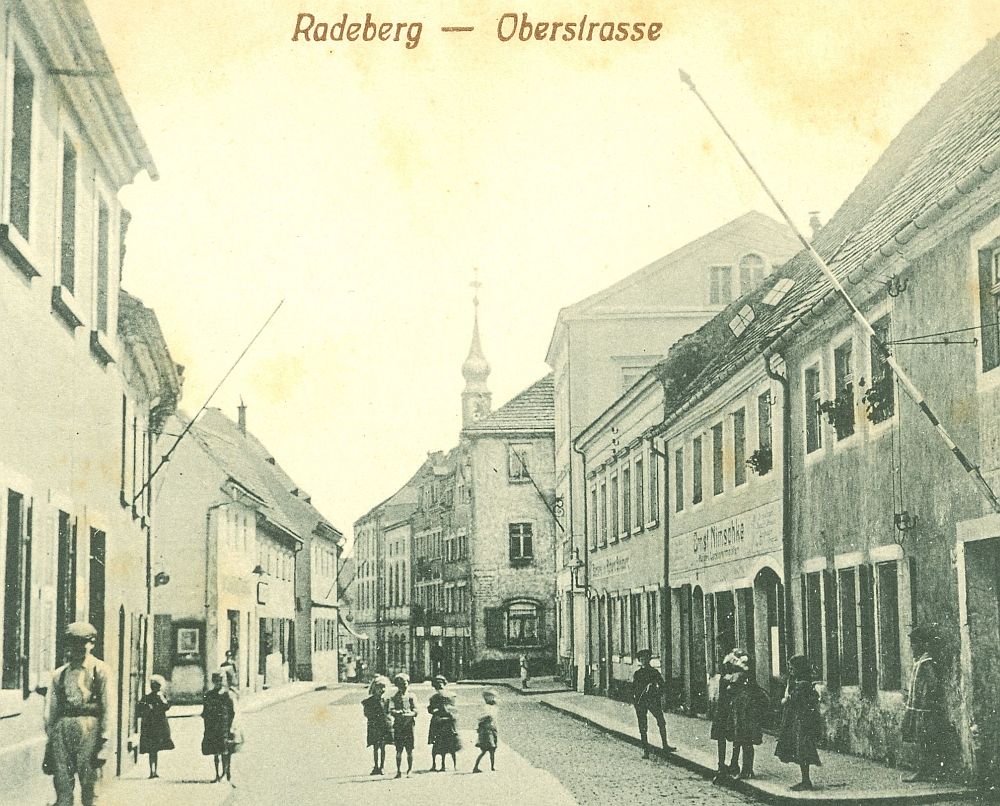 Oberstraße 8 (1787 HNr. 125) Radeberg Oberstraße 8 (1787 HNr. 125) Radeberg