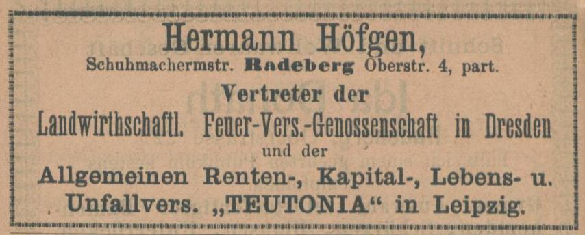 Oberstra&szlig;e 4  Radeberg