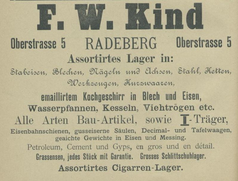 Oberstra&szlig;e 5  Radeberg