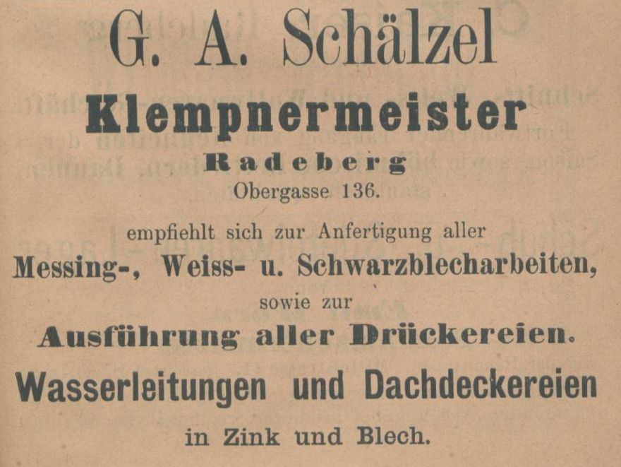 Oberstra&szlig;e 6  Radeberg