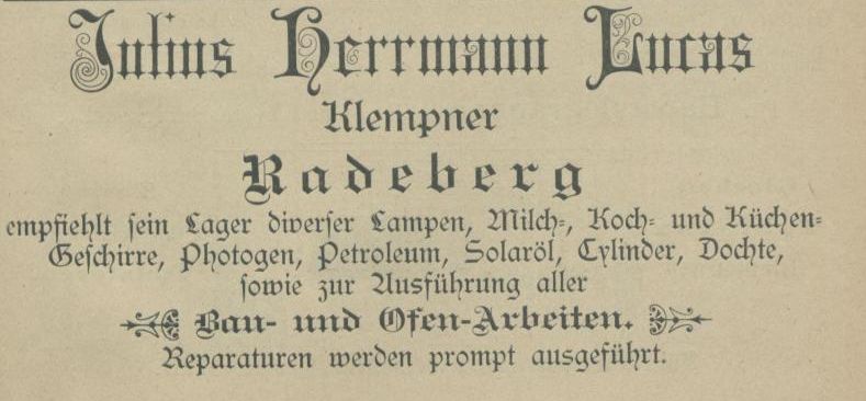 Oberstra&szlig;e 21  Radeberg