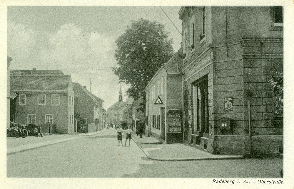 Oberstra&szlig;e H&ouml;he Hausnummer 16 und 16a  Radeberg