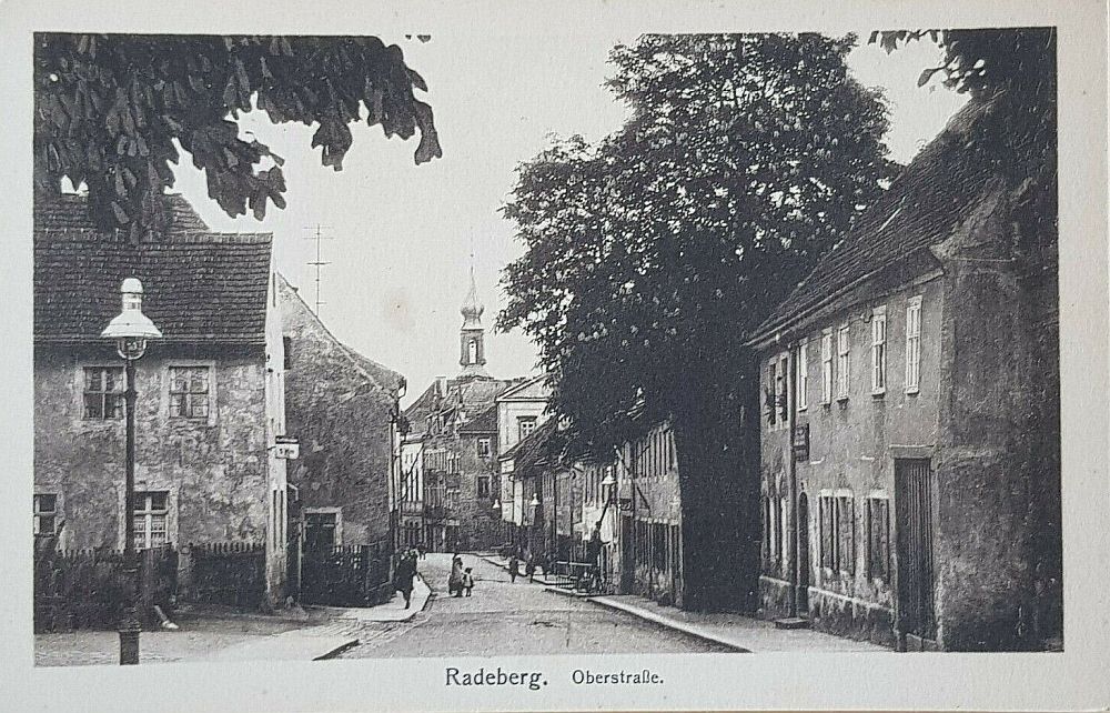 Oberstra&szlig;e H&ouml;he Hausnummer 16 und 16a  Radeberg