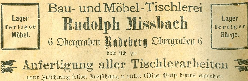 Obergraben 6  Radeberg