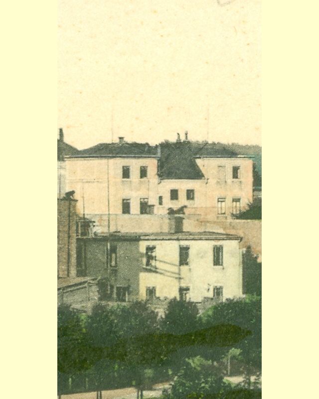 Otto-Bauer-Stra&szlig;e 2 (vor 1905 Badstra&szlig;e 3, 1905 - 1937 Badstra&szlig;e 5)  Radeberg