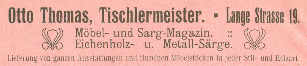 Otto-Uhlig-Stra&szlig;e 3 (1905 - 1927 Lange Stra&szlig;e 19, 1937 Lange Stra&szlig;e 3)  Radeberg