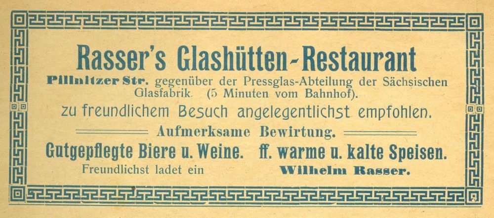 Pillnitzer Stra&szlig;e 12 (vor 1903 Pillnitzer Stra&szlig;e 8)  Radeberg