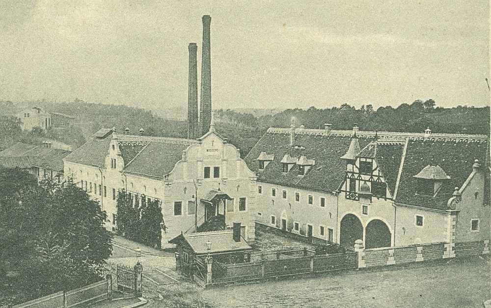 Pulsnitzer Stra&szlig;e 1 (1886 Neue Gasse 7, 1905 Neue Stra&szlig;e 7, 1910 - 1927 Bismarck-Stra&szlig;e 19)  Radeberg