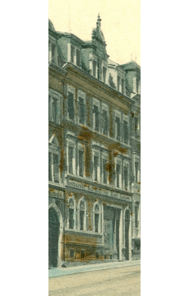 Pulsnitzer Stra&szlig;e 7 (1905 - 1927 Lange Stra&szlig;e 5)  Radeberg