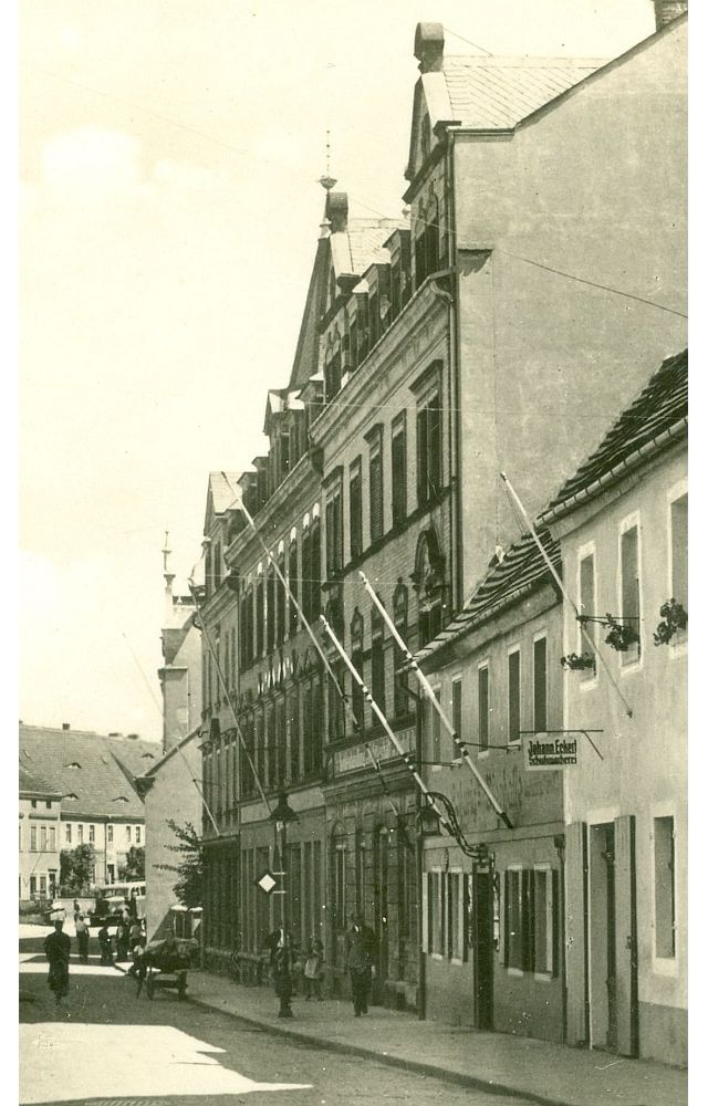 Pulsnitzer Straße 26 (1787 HNr. 150, vor 1910 Pulsnitzer Straße 20, 1910 - 1927 Pulsnitzer Straße 4) Radeberg Pulsnitzer Straße 26 (1787 HNr. 150, vor 1910 Pulsnitzer Straße 20, 1910 - 1927 Pulsnitzer Straße 4) Radeberg