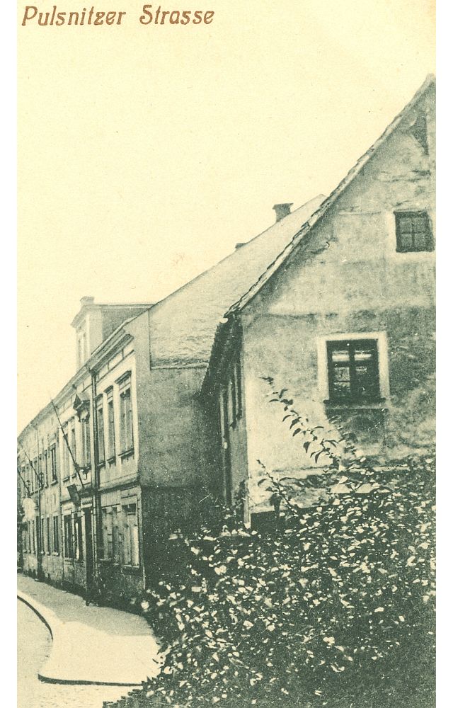 Pulsnitzer Straße 33 (1787 HNr. 148, vor 1910 Pulsnitzer Straße 8, 1910 - 1927 Pulsnitzer Straße 15) Radeberg Pulsnitzer Straße 33 (1787 HNr. 148, vor 1910 Pulsnitzer Straße 8, 1910 - 1927 Pulsnitzer Straße 15) Radeberg