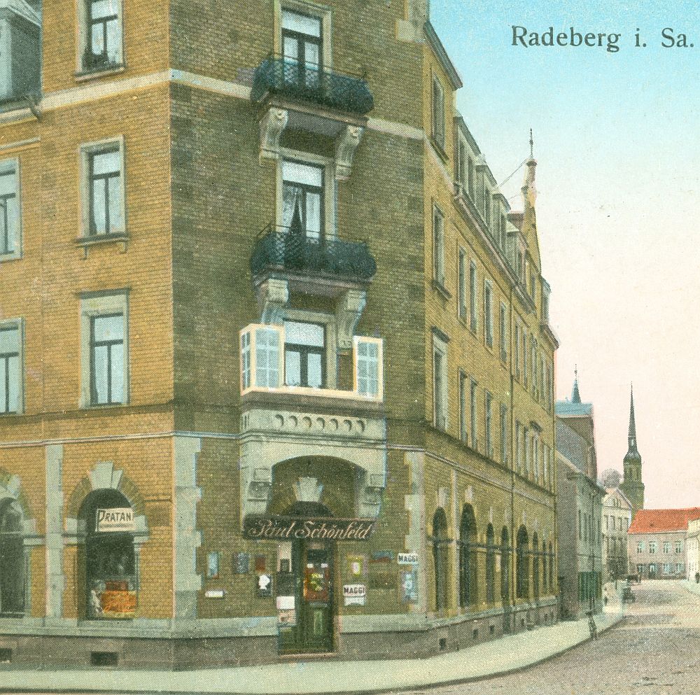 Pulsnitzer Straße 34 (vor 1910 Pulsnitzer Straße 17, 1910 - 1927 Pulsnitzer Straße 12)  Radeberg