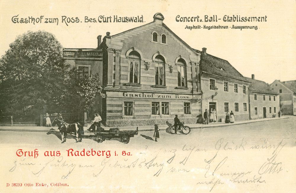 Pulsnitzer Stra&szlig;e 40 (vor 1910 Pulsnitzer Stra&szlig;e 15, 1910 - 1927 Pulsnitzer Stra&szlig;e 18)  Radeberg