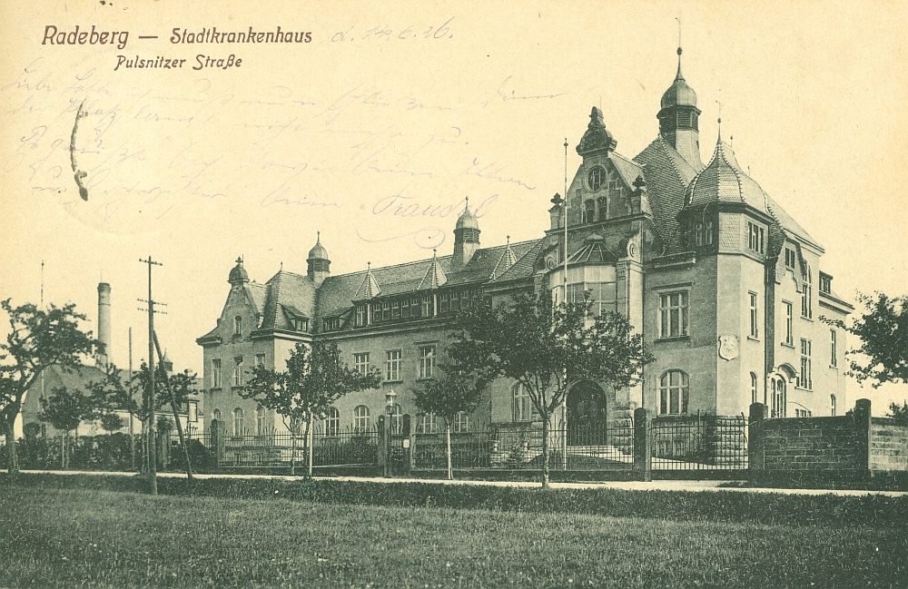 Pulsnitzer Straße 60 (1910 - 1927 Pulsnitzer Straße 34) Radeberg Pulsnitzer Straße 60 (1910 - 1927 Pulsnitzer Straße 34) Radeberg