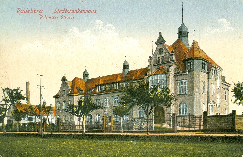 Pulsnitzer Stra&szlig;e 60 (1910 - 1927 Pulsnitzer Stra&szlig;e 34)  Radeberg