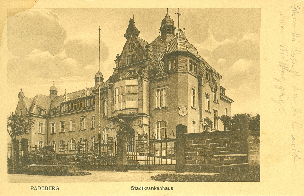 Pulsnitzer Stra&szlig;e 60 (1910 - 1927 Pulsnitzer Stra&szlig;e 34)  Radeberg