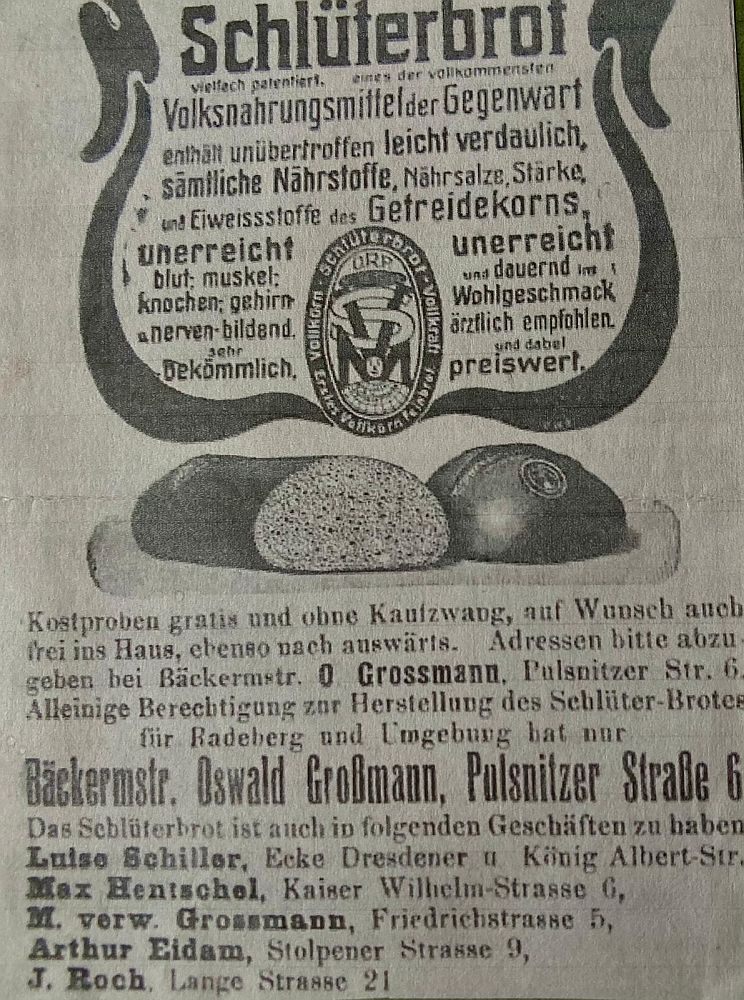 Pulsnitzer Stra&szlig;e 28 (vor 1910 Pulsnitzer Stra&szlig;e 19a, 1910 - 1927 Pulsnitzer Stra&szlig;e 6)  Radeberg