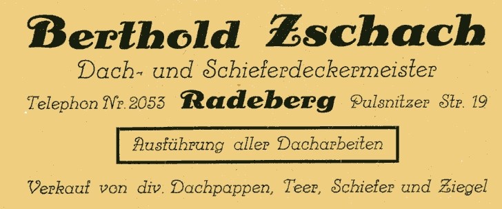 Pulsnitzer Straße 37 (vor 1910 Pulsnitzer Straße 10, 1910 - 1927 Pulsnitzer Straße 19) Radeberg Pulsnitzer Straße 37 (vor 1910 Pulsnitzer Straße 10, 1910 - 1927 Pulsnitzer Straße 19) Radeberg