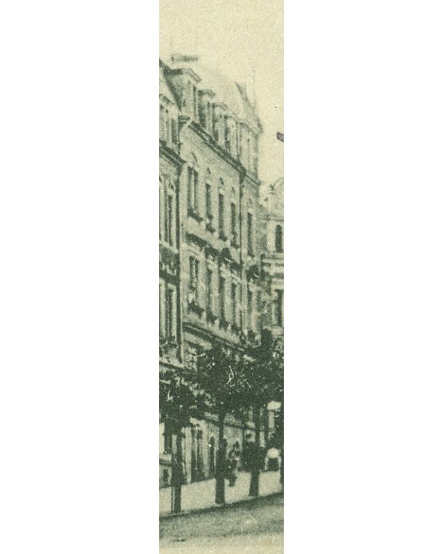 Rathenaustraße 1 (vor 1903 Pillnitzer Straße 48, 1903 König Albert-Straße 1, 1927 Rathenaustraße 1, 1937 Albertstraße 1) Radeberg Rathenaustraße 1 (vor 1903 Pillnitzer Straße 48, 1903 König Albert-Straße 1, 1927 Rathenaustraße 1, 1937 Albertstraße 1) Radeberg