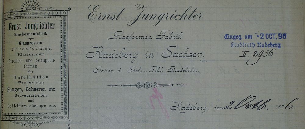 Rathenaustra&szlig;e 9 (vor 1905 Pillnitzer Stra&szlig;e 44, 1905-27 K&ouml;nig Albert-Stra&szlig;e 9, 1927 Rathenaustra&szlig;e 9, 1937 Albertstra&szlig;e 9)  Radeberg
