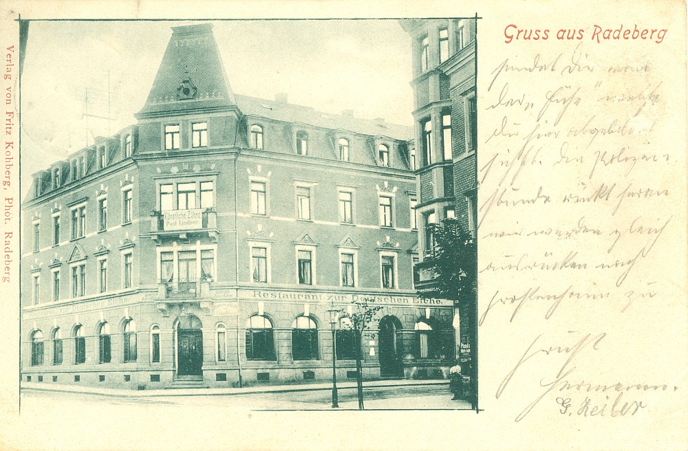 R&ouml;derstra&szlig;e 1 / Hauptstra&szlig;e  Radeberg