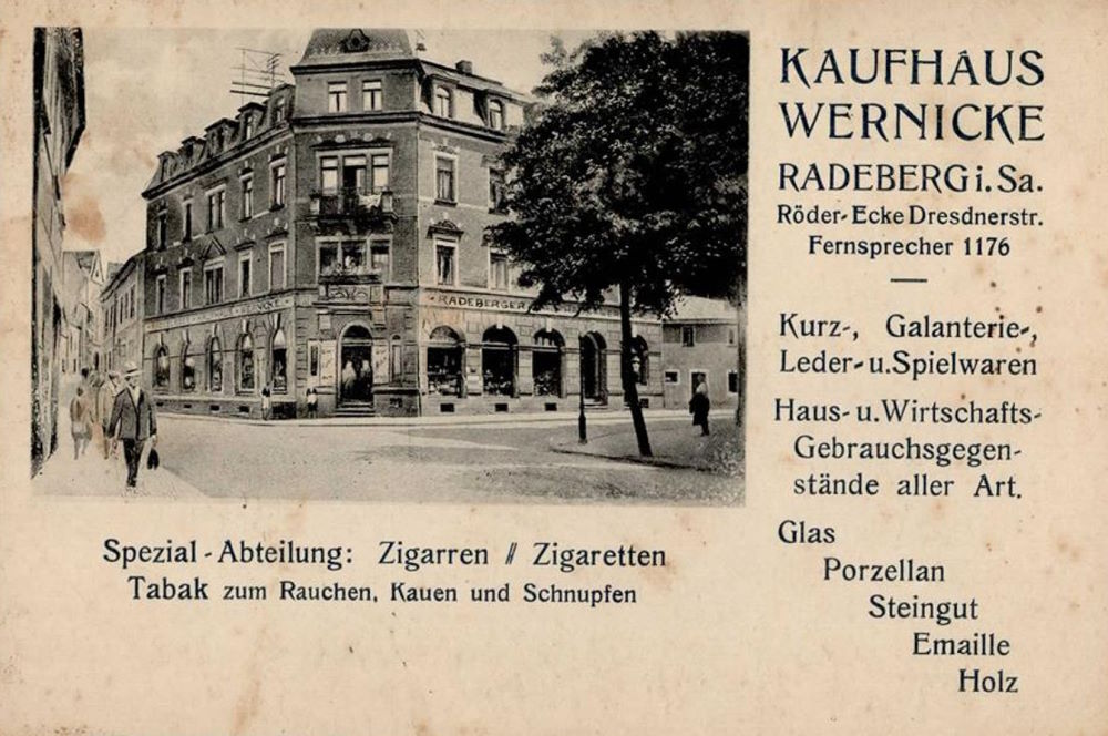 R&ouml;derstra&szlig;e 1 / Hauptstra&szlig;e  Radeberg