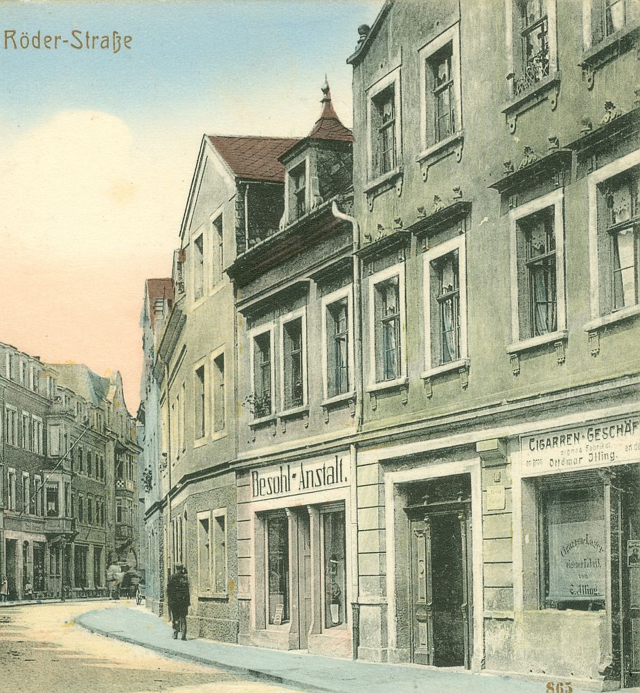 R&ouml;derstra&szlig;e 15 (vor 1903 R&ouml;derstra&szlig;e 8)  Radeberg