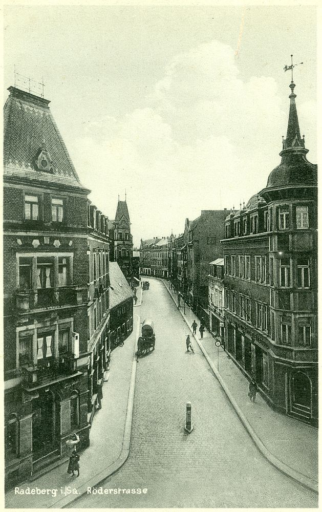 R&ouml;derstra&szlig;e Ecke Hauptstra&szlig;e  Radeberg