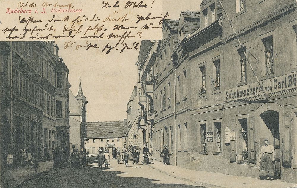R&ouml;derstra&szlig;e H&ouml;he Hausnummer 13  Radeberg