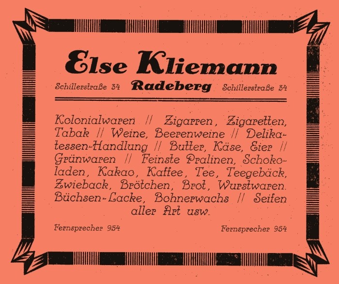 Schillerstra&szlig;e 34  Radeberg