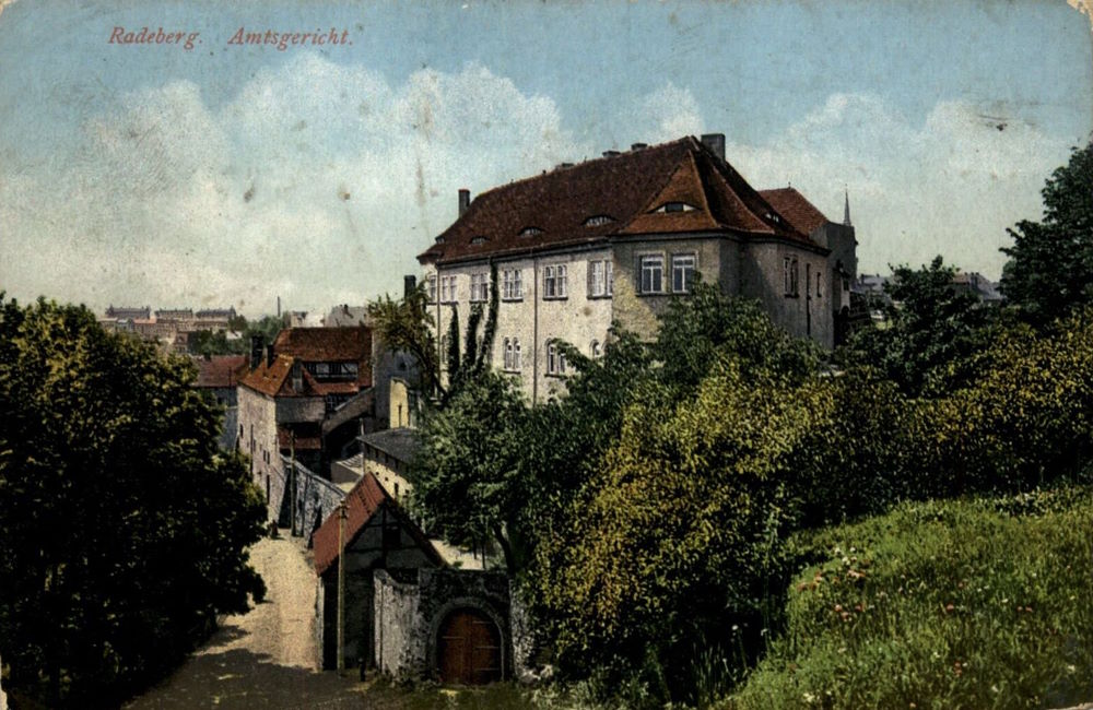 Schloßstraße 6 (1787 HNr. 1B) Radeberg Schloßstraße 6 (1787 HNr. 1B) Radeberg