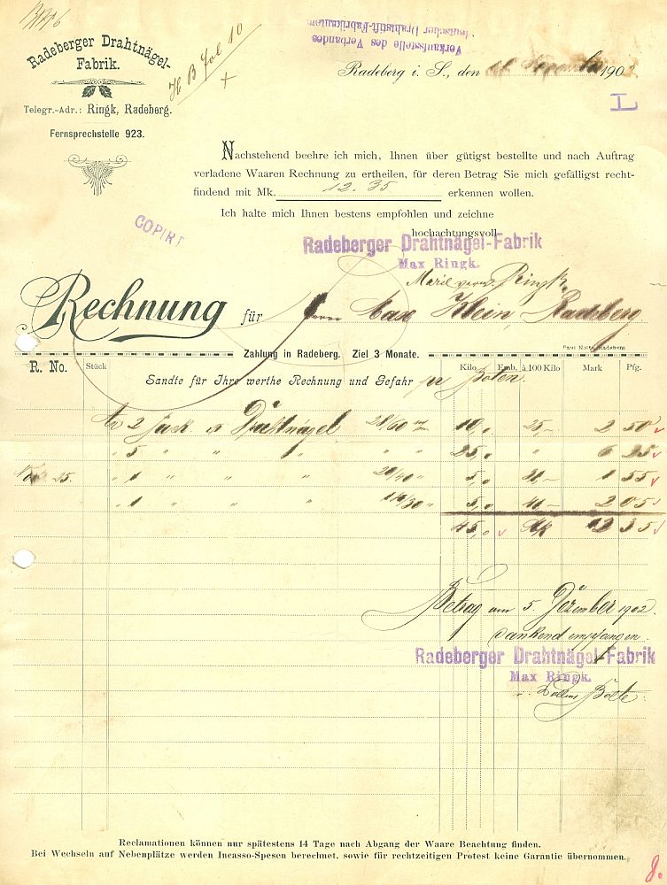 Schloßstraße 10  Radeberg