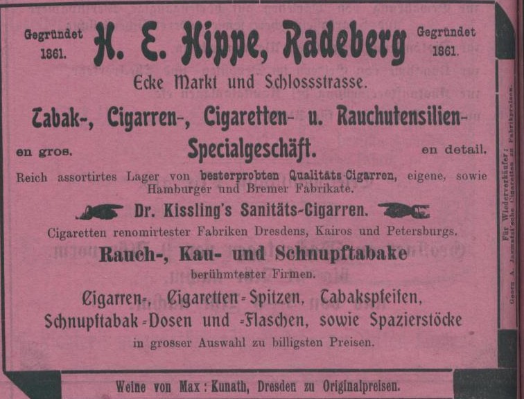 Schlo&szlig;stra&szlig;e 14  Radeberg