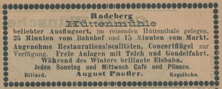 Schlo&szlig;stra&szlig;e 21  Radeberg