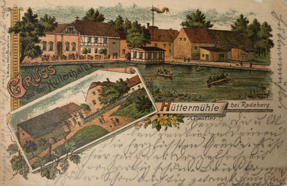 Hofegrund mit Scheunen  Radeberg