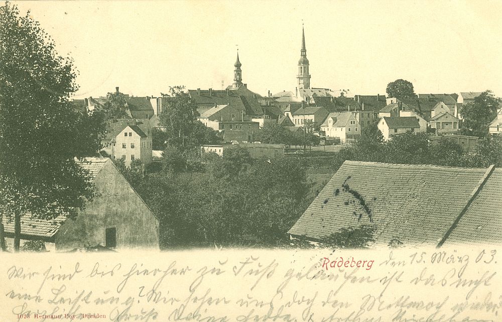 Hofegrund mit Scheunen  Radeberg