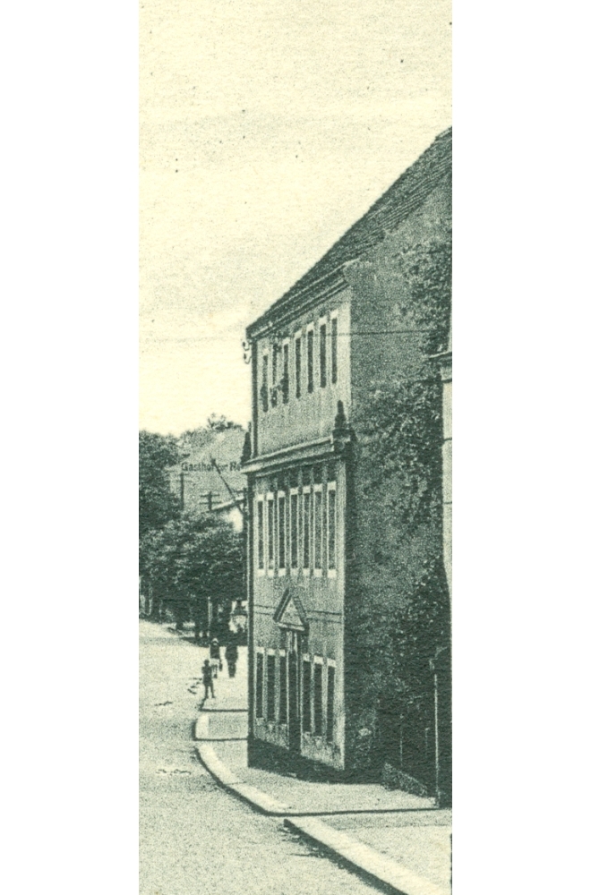 Stolpener Straße 4 (1787 HNr. 173-174, vor 1903 Stolpener Straße 24) Radeberg Stolpener Straße 4 (1787 HNr. 173-174, vor 1903 Stolpener Straße 24) Radeberg