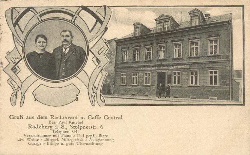 Stolpener Stra&szlig;e 6 (1787 HNr. 171-172, vor 1903 Stolpener Stra&szlig;e 23)  Radeberg