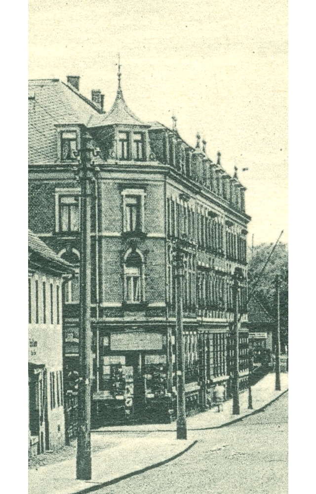 Stolpener Straße 9 / Wasserstraße (vor 1903 Stolpener Straße 4a) Radeberg Stolpener Straße 9 / Wasserstraße (vor 1903 Stolpener Straße 4a) Radeberg