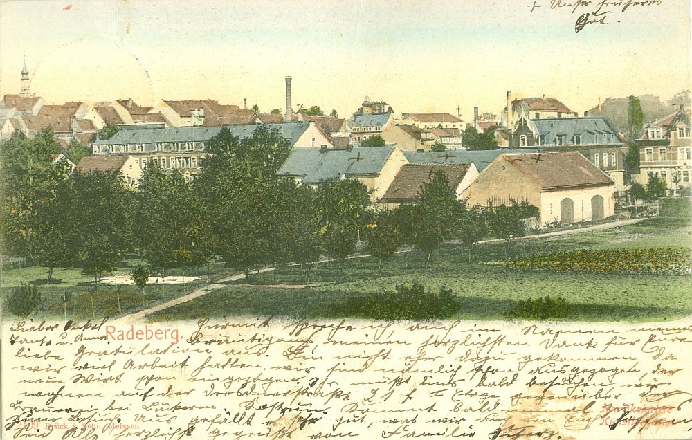 Stolpener Straße 12 (1787 HNr. 13B, vor 1903 Stolpener Straße 21) Radeberg Stolpener Straße 12 (1787 HNr. 13B, vor 1903 Stolpener Straße 21) Radeberg