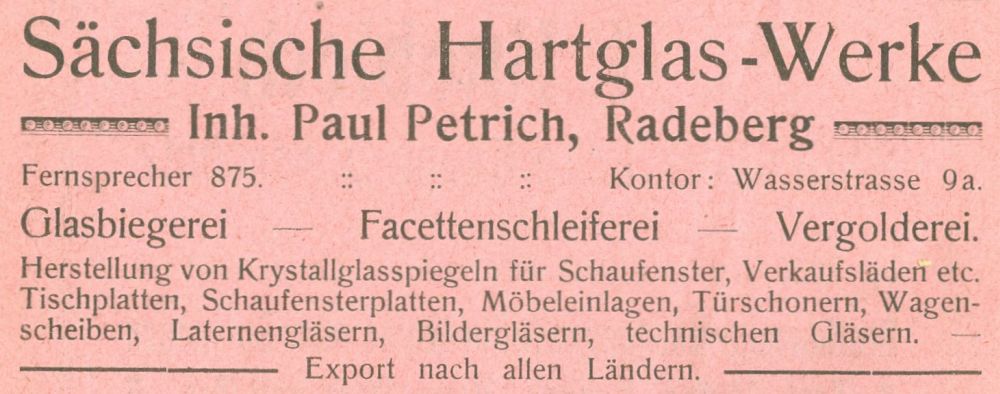Wasserstraße 9 ( 9a Radeberg Wasserstraße 9 ( 9a Radeberg
